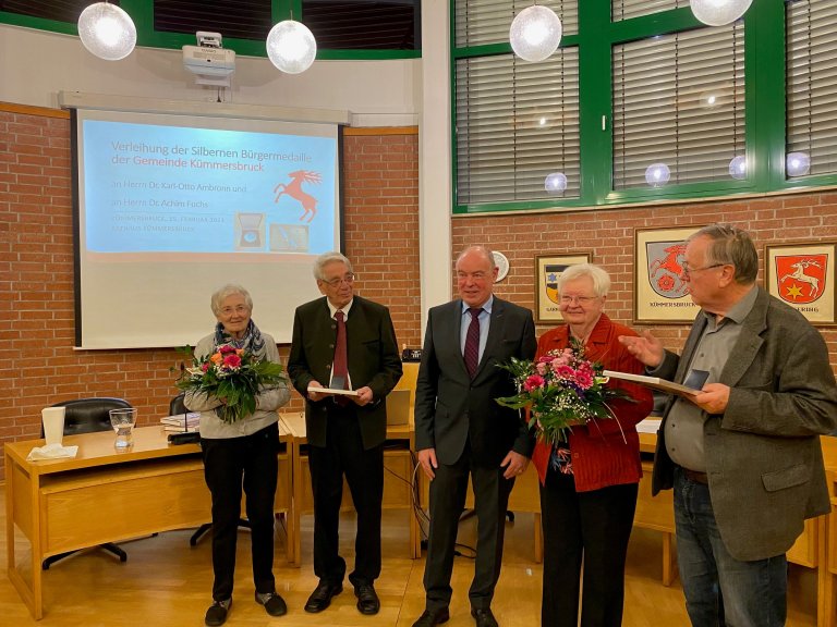 Verleihung der Silbernen Bürgermedaille